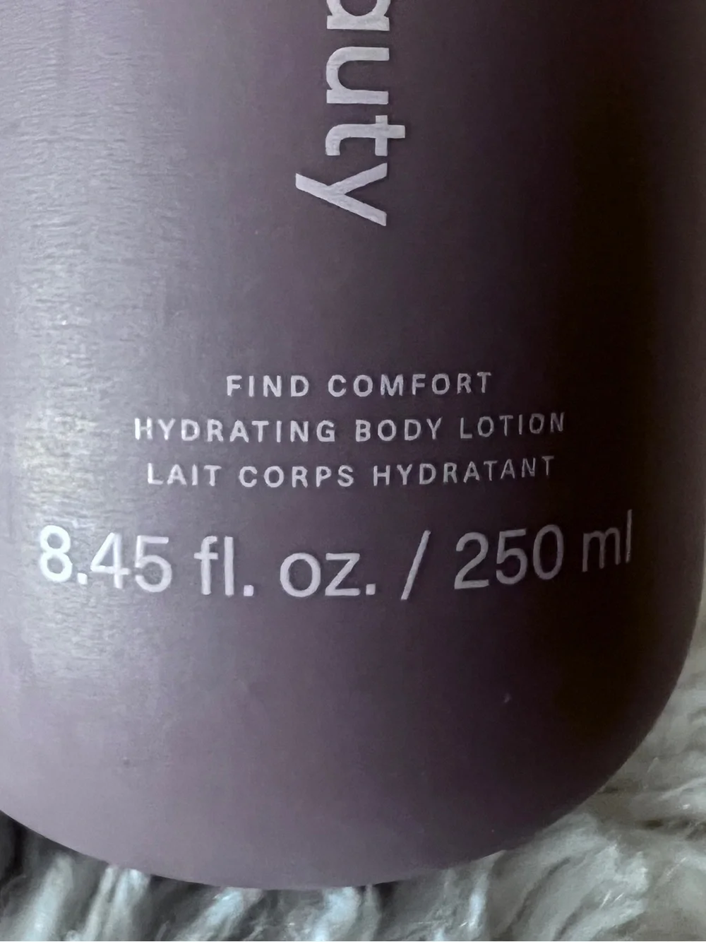 Rare Beauty Find Comfort Hydrating Body Lotion & Hand Cream.